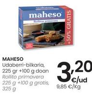 Oferta de Maheso - Rollito Primavera por 3,2€ en Eroski