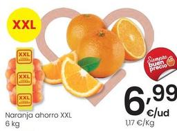 Oferta de Naranja Ahorro XXL por 6,99€ en Eroski