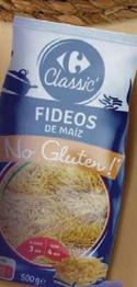 Oferta de Carrefour Classic - Fideos No Gluten! por 1,85€ en Carrefour