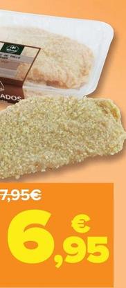 Oferta de Carrefour El Mercado - Filetes De Pollo Empanado Sin Gluten por 6,95€ en Carrefour
