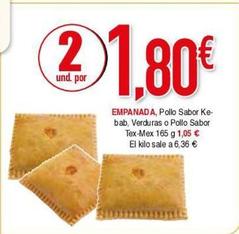 Oferta de Empanada por 21,8€ en Masymas