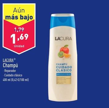 Oferta de Lacura - Champú por 1,69€ en ALDI