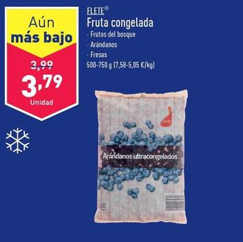 Oferta de Flete - Fruta Congelada por 3,79€ en ALDI
