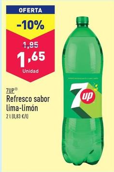 Oferta de 7up - Refresco Sabor Lima-limon por 1,65€ en ALDI