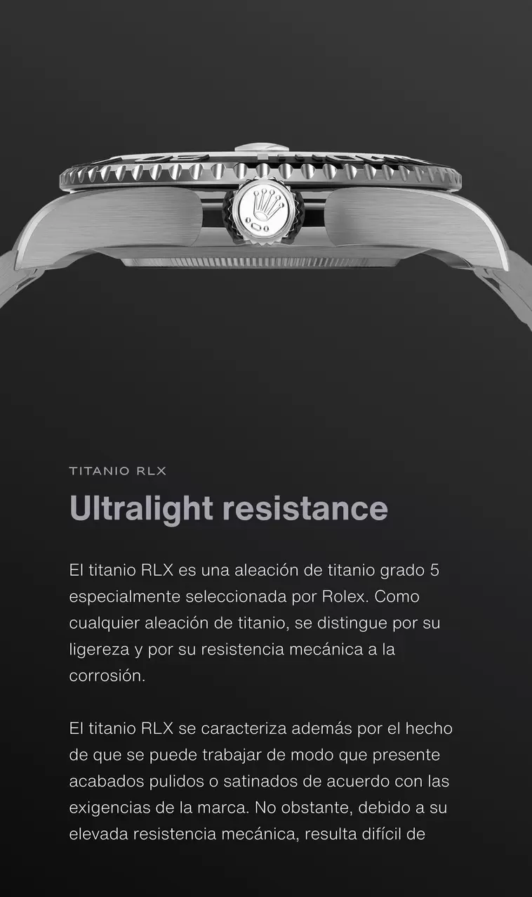 Oferta de Rolex - Titanio RLX en Rolex