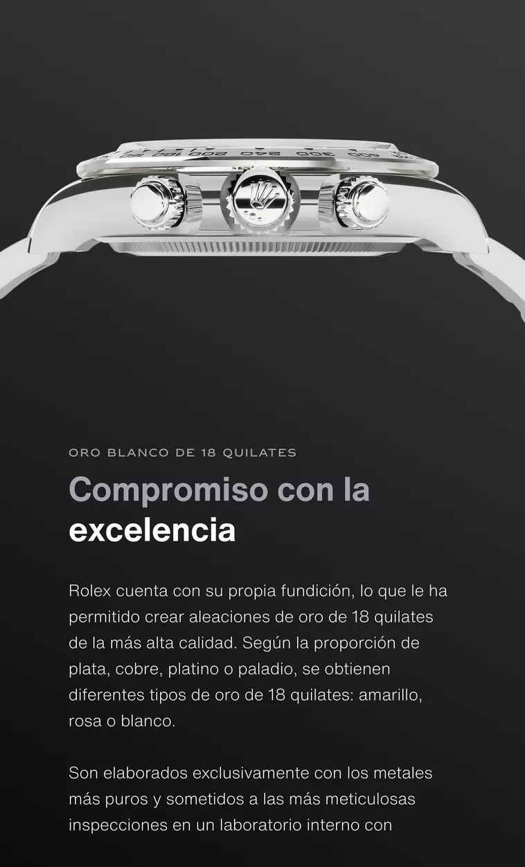 Oferta de Rolex - Oro Blanco en Rolex