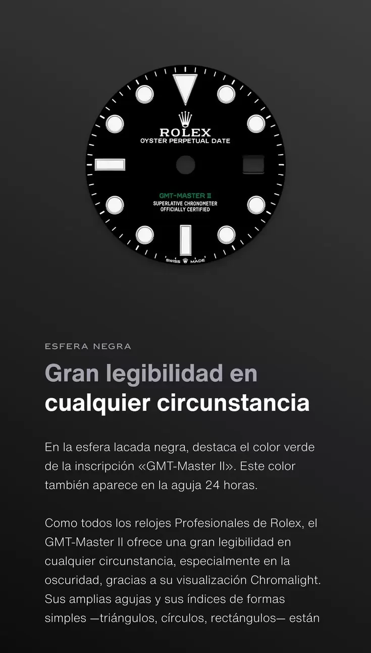 Oferta de Roler - Esfera Negra en Rolex