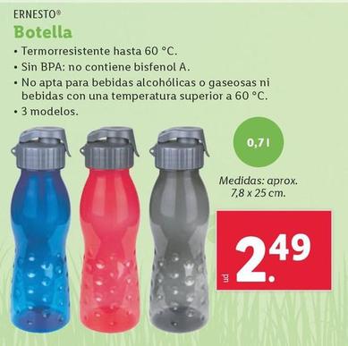 Oferta de Ernesto - Botella por 2,49€ en Lidl