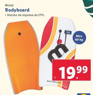 Oferta de Mistral - Bodyboard  por 19,99€ en Lidl