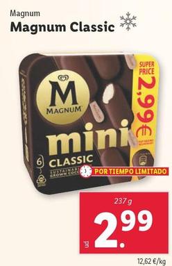 Oferta de Magnum - Classic por 2,99€ en Lidl