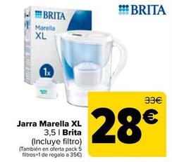 Oferta de Brita - Jarra Marella XL 35 l por 28€ en Carrefour