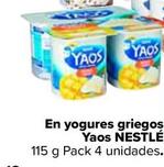 Oferta de Nestlé - En Yogures Griegos Yaos  en Carrefour