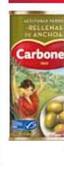 Oferta de Carbonell - Aceitunas Rellenas De Anchoa O Negras Sin Hueso por 2,49€ en Carrefour