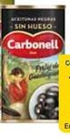 Oferta de Carbonell - Aceitunas Rellenas De Anchoa O Negras Sin Hueso por 2,49€ en Carrefour