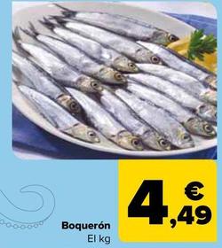 Oferta de Boquerón por 4,49€ en Carrefour