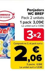 Oferta de Bref WC - Colgadores  por 3,09€ en Carrefour