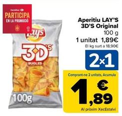 Oferta de Lay's - Aperitivo 3d's Original por 1,89€ en Carrefour