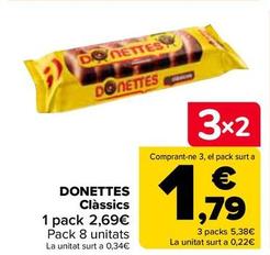 Oferta de Donettes - Clasicos por 2,69€ en Carrefour