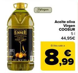 Oferta de COOSUR - Aceite oliva Virgen  por 44,95€ en Carrefour