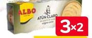 Oferta de Albo - Atún claro en aceite de oliva o aceite de oliva virgen extra por 6,25€ en Carrefour
