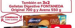 Oferta de Fontaneda - Galletas Digestive Finas por 2,55€ en Carrefour