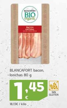 Oferta de Blancafort - bacon por 1,45€ en HiperDino