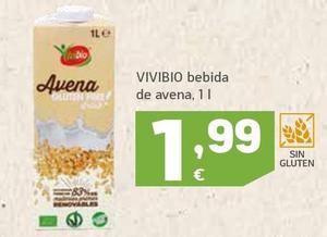Oferta de Vivibio - Bebida De Avena por 1,99€ en HiperDino