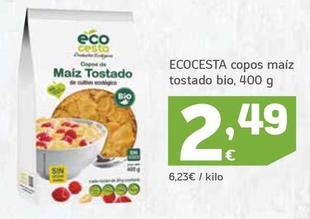 Oferta de Ecocesta - Copos Maíz Tostado Bio por 2,49€ en HiperDino
