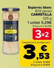 Oferta de Carretilla - Espárrago blanco  por 5,29€ en Carrefour