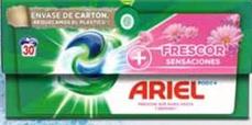 Oferta de Ariel - En Todos  Los Detergentes En Cápsulas   Sensaciones  Y Quitamanchas en Carrefour