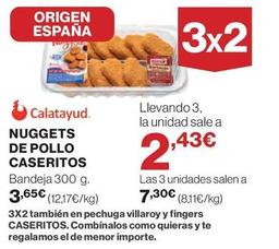 Oferta de Nuggets de pollo por 3,65€ en El Corte Inglés
