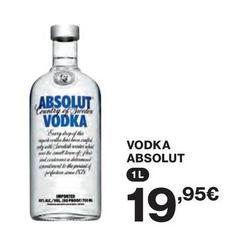 Oferta de Vodka por 19,95€ en El Corte Inglés