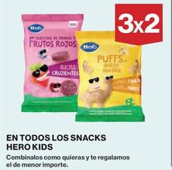 Oferta de Hero - En Todos Los Snacks Kids en El Corte Inglés