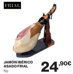 Oferta de Frial - Jamón Ibérico Asado por 24,9€ en Hipercor