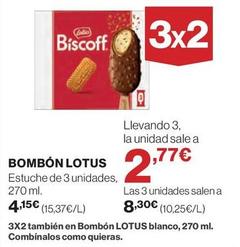 Oferta de Lotus - Bombon por 4,15€ en Hipercor