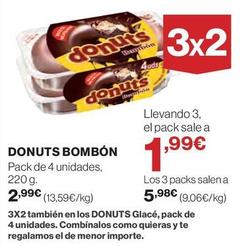 Oferta de Donuts - Bombón por 2,99€ en Hipercor