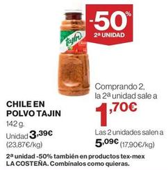 Oferta de Tajin - Chile En Polvo  por 3,39€ en Hipercor