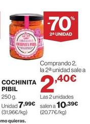 Oferta de Pibil - Cochinita por 7,99€ en Hipercor