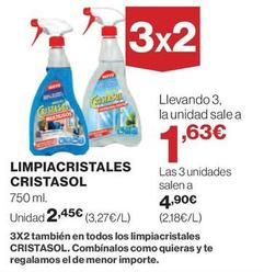 Oferta de Limpiacristales por 2,45€ en Hipercor
