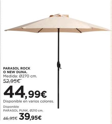 Oferta de Parasol por 44,99€ en Hipercor