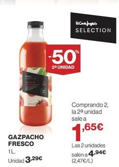 Oferta de Gazpacho Fresco por 3,29€ en Supercor