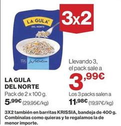 Oferta de La Gula del Norte - Marisco por 5,99€ en Supercor
