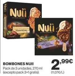 Oferta de Nuii - Bombones por 2,99€ en Supercor