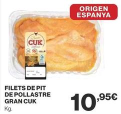 Oferta de Filetes de pollo por 10,95€ en Supercor Exprés
