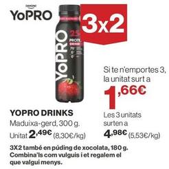 Oferta de Yogur líquido por 2,49€ en Supercor Exprés