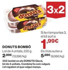 Oferta de Donuts por 2,99€ en Supercor Exprés