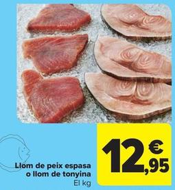 Oferta de Lomos de merluza por 12,95€ en Carrefour Market
