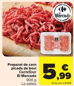 Oferta de Carne picada por 5,99€ en Carrefour Market