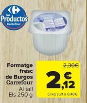 Oferta de Queso fresco por 2,12€ en Carrefour Market
