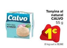 Oferta de Atún al natural por 1€ en Carrefour Market